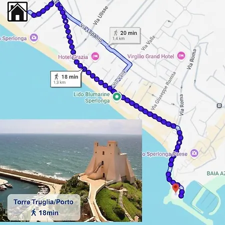120m Dal Mare - Wifi, Giardino, Posto Auto Privato Sperlonga